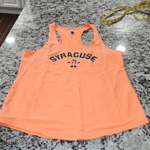 Syracuse University (SU) Brighter Orange Tank Top. Ladies XXL Next Level Apparel